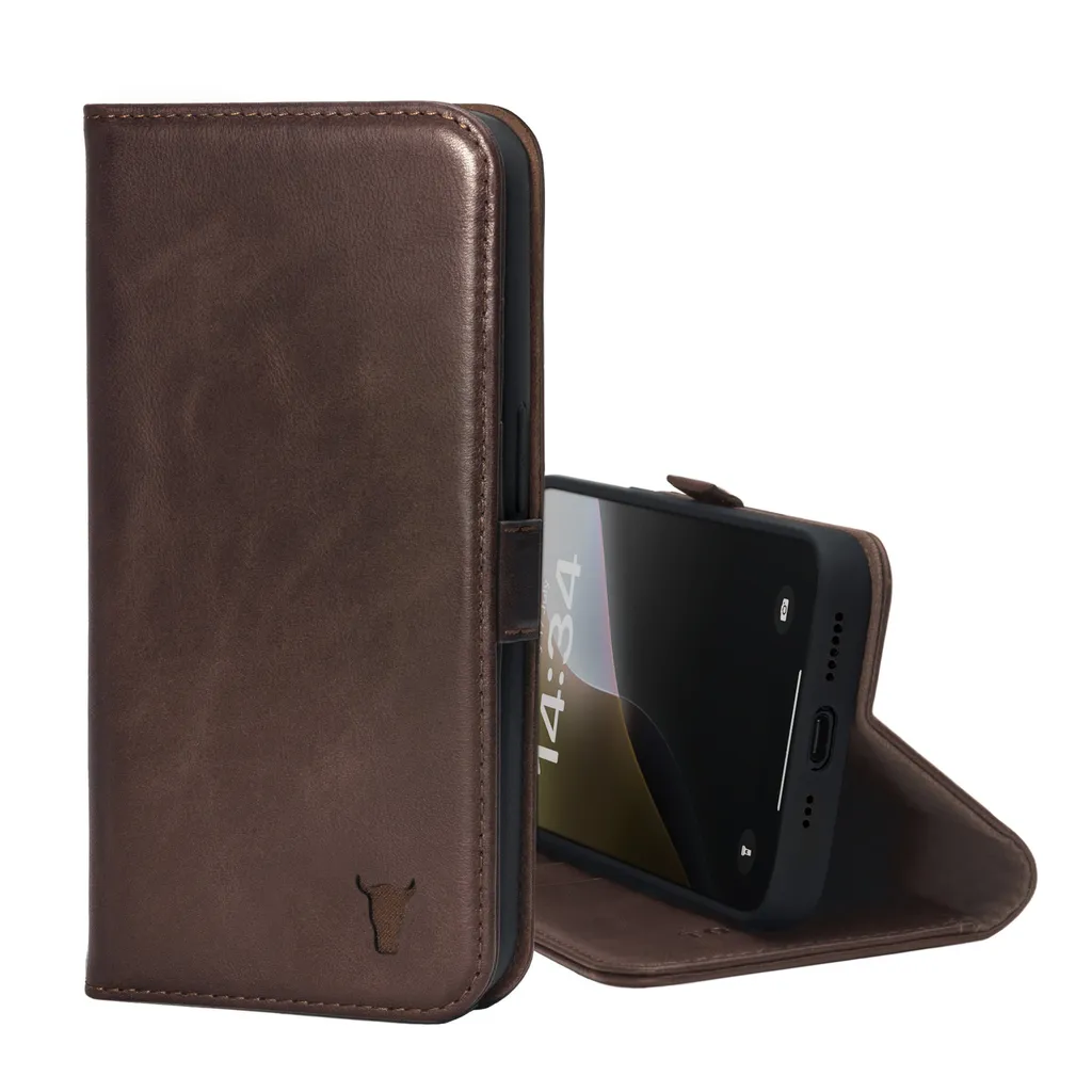Cover TORRO iPhone 16e Marrone Scuro - Protezione in Viaggio e Stile