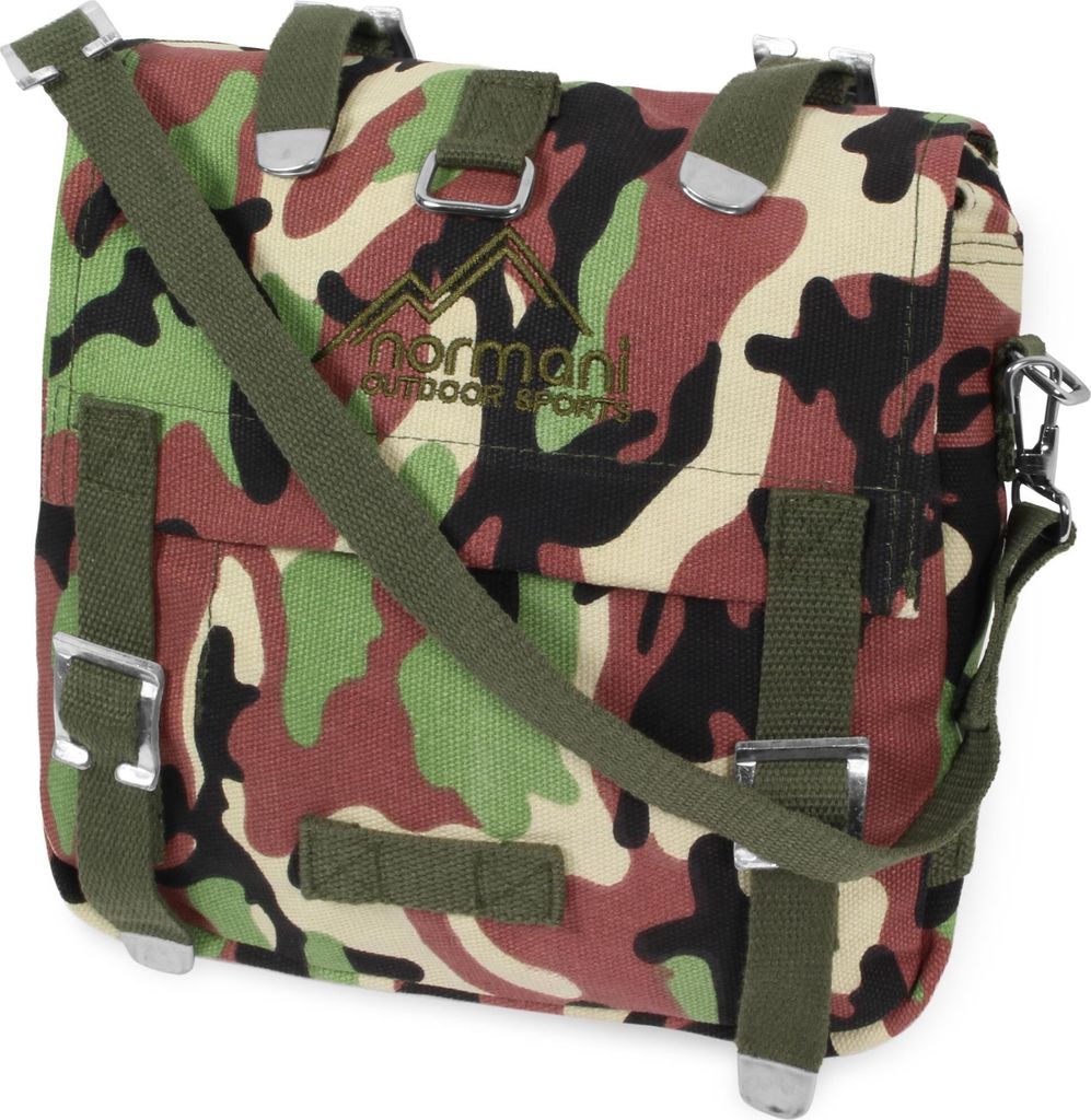 Bundeswehr Kampftasche, 5 l klein - Woodland - 5 Liter