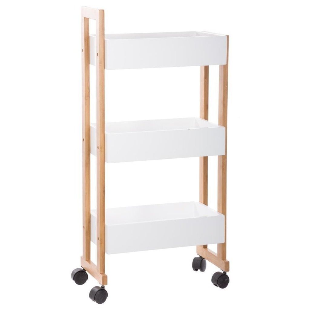 5five Simply Smart Servierwagen Natureo, Rollregal mit 3 Produktbild 