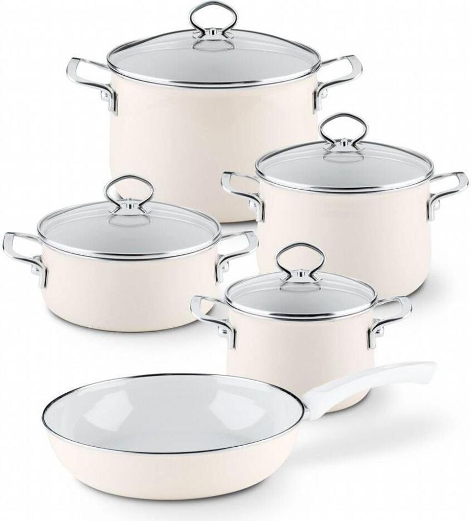 Riess set di pentole da 5 pezzi Avorio R0558011 Immagine del prodotto 