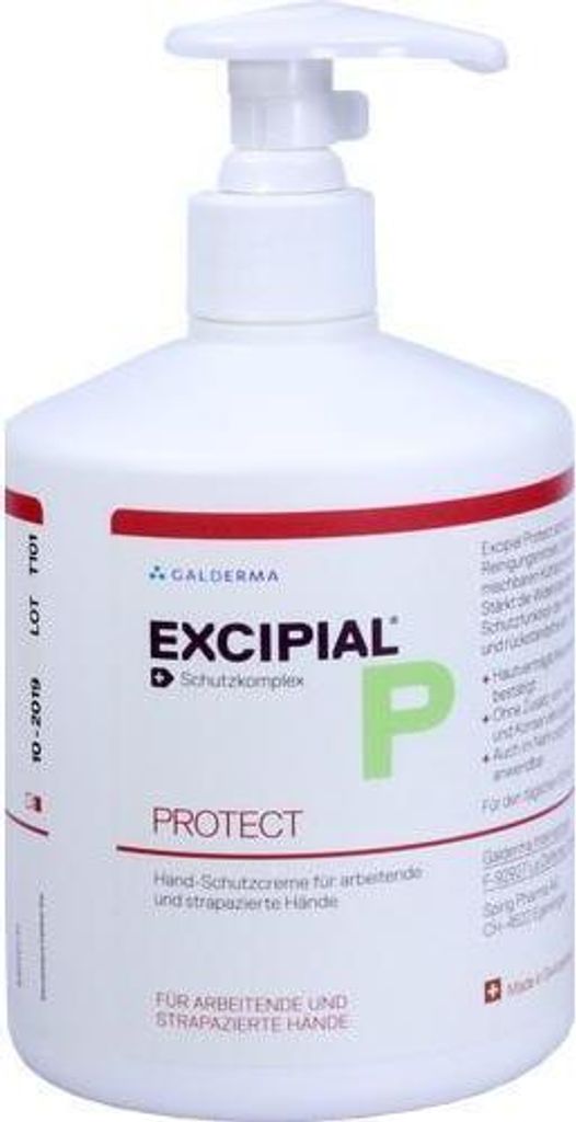 EXCIPIAL Protect crema protettiva per le mani, 500 ml crema Immagine del prodotto 