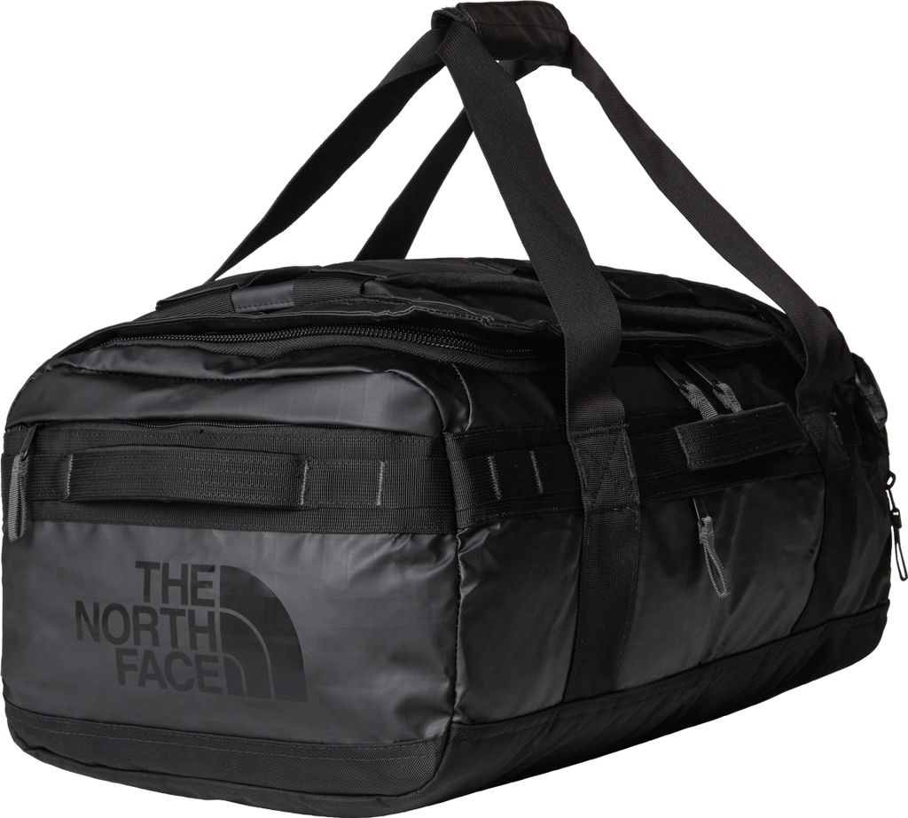 The North Face Base Camp Voyager Duffel 42L – Leichte & robuste Reisetasche für Alltag & Reise - Black