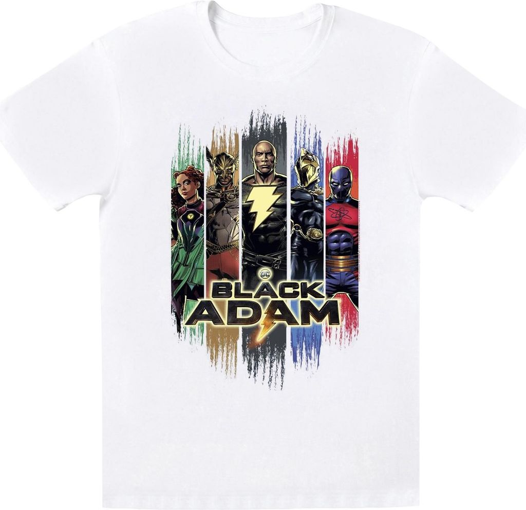 DC Comics - "JSA" T-Shirt für Mädchen BI8718 (152-158) (Weiß)