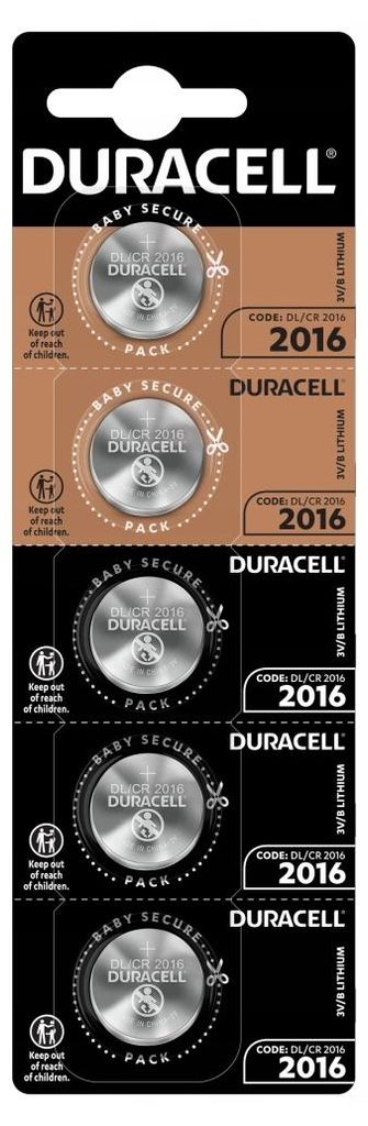 Specjalistyczna Bateria Litowa Duracell 2016 (1X5) Hs X Zdjęcie produktu 