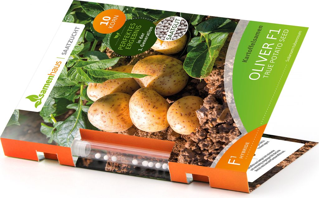 Kartoffel Oliver F1 (Pillensaat) | Kartoffelsamen von Samenhaus Saatzucht