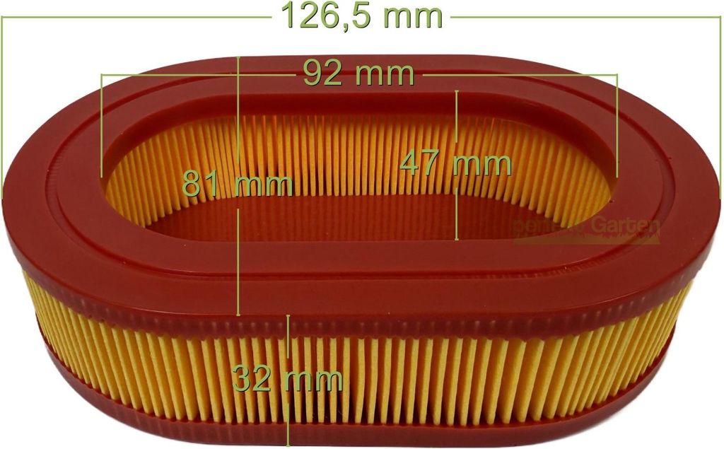 Filtro aria per Hortmasz HD196 HD196E HD225 HD225E / Immagine del prodotto 