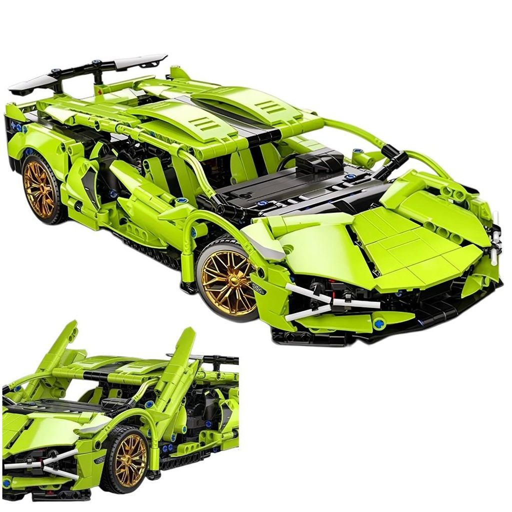 Voiture de course 1280x - Kit de construction technique de Image du produit 