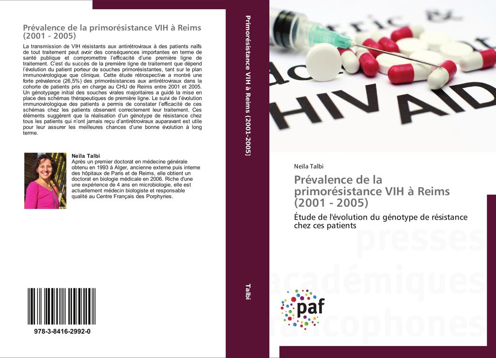 Prévalence de la primorésistance VIH à Reims (2001 - 2005)