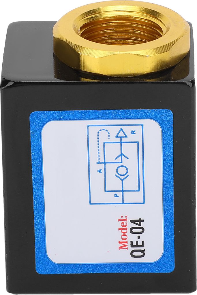 Schnellentlüftungsventil G1/2 Pneumatischer Steuerschalter Ausrüstung Legierung Industriebedarf QE-04