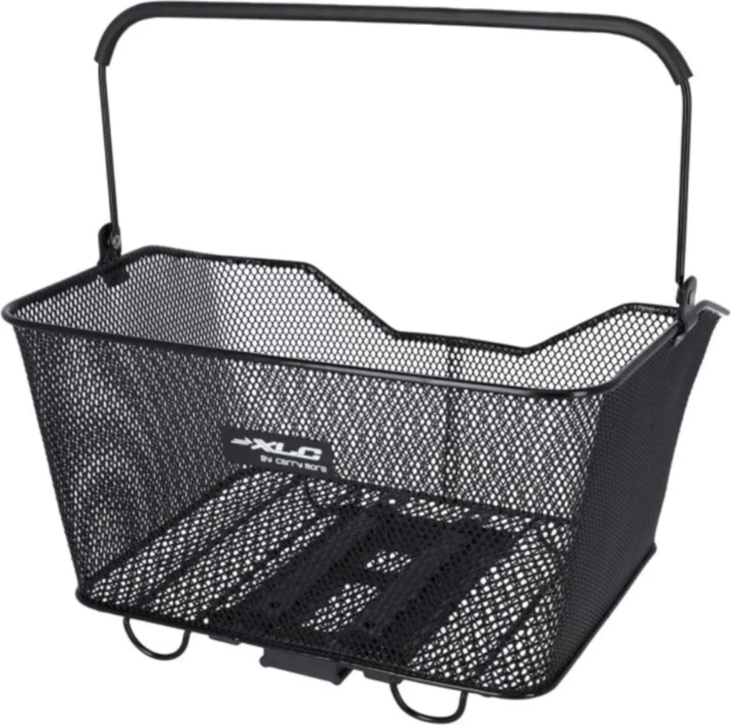 Fixation stable de vos bagages grâce au panier vélo XLC système BA-B09