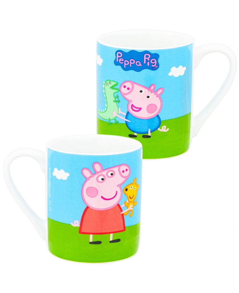 Peppa Pig - Tasse « Peppa & George » 230 ml en porcelaine Image du produit 