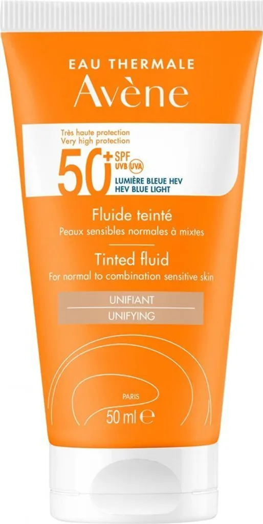 Avène Solare Fluido Colorato SPF 50+: Offerta Speciale Protezione Viso 50ml