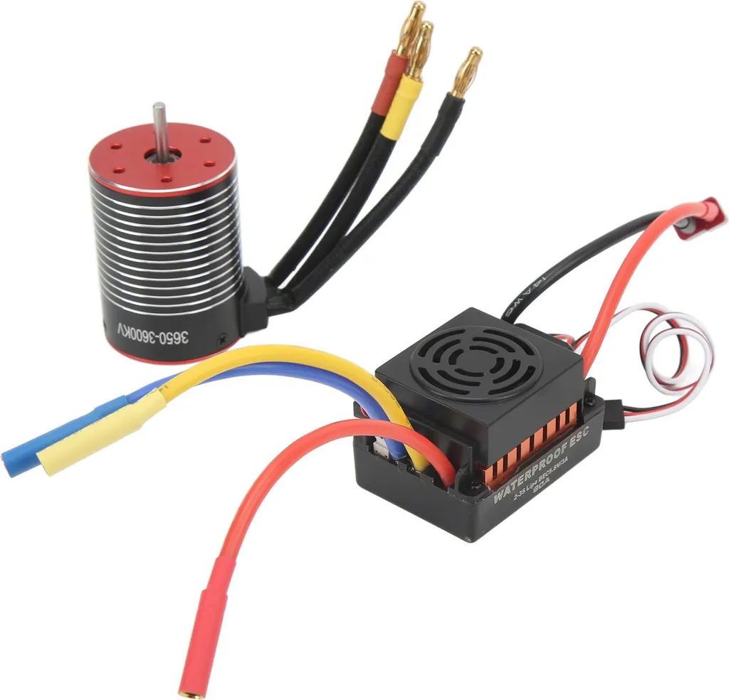 Moteur brushless de voiture RC avec variateur électronique étanche
