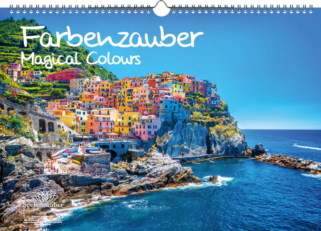 Farbenzauber DIN A3 - Immerwährender Kalender Farben Colours - Seelenzauber