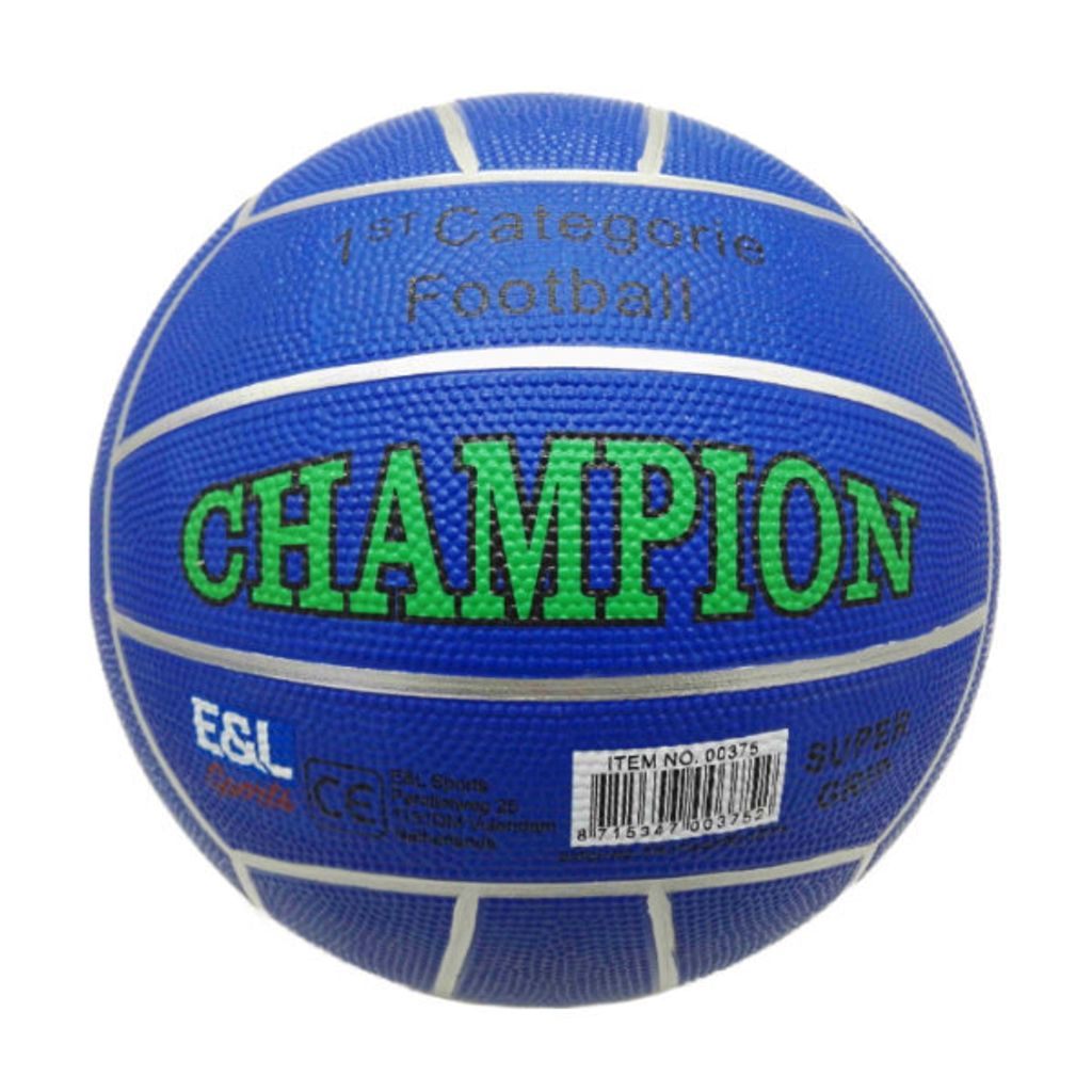 Straatvoetbal rubber Champion 380-400 gram ass.