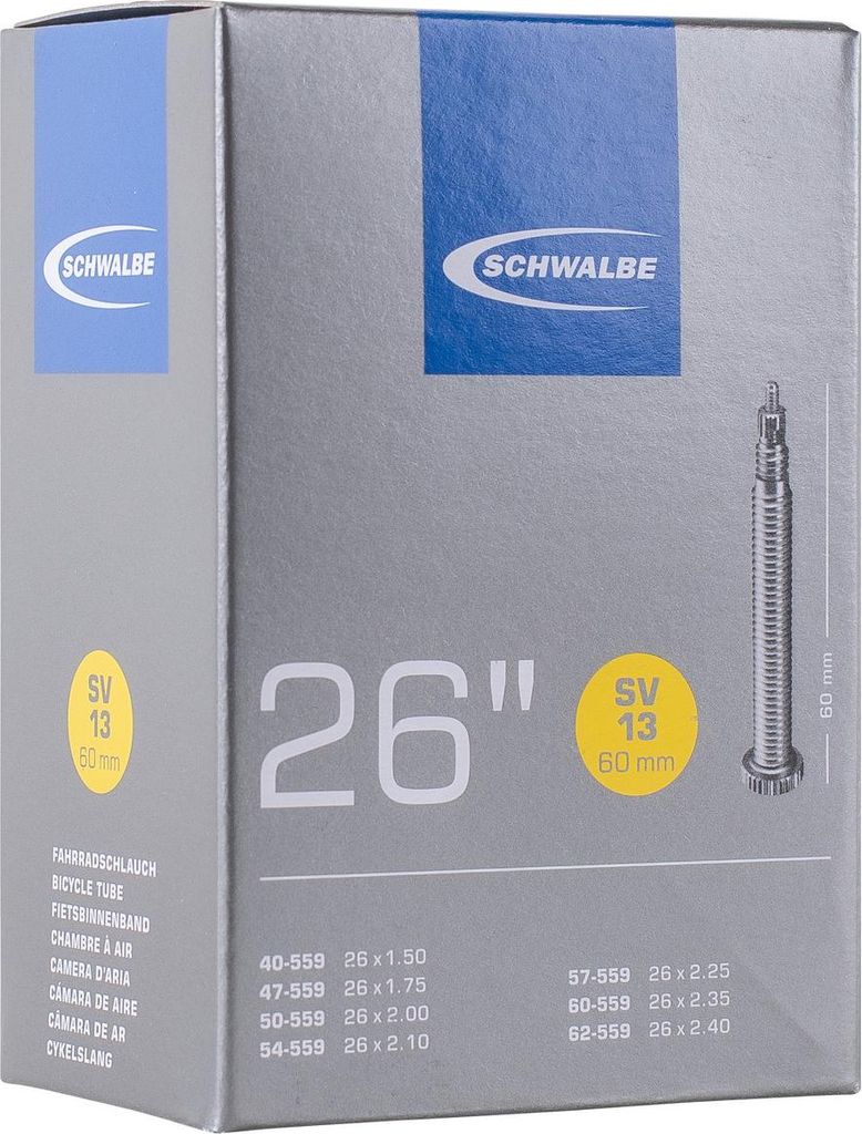 Schwalbe Schlauch SV13 40/62-559 60 mm Produktbild 