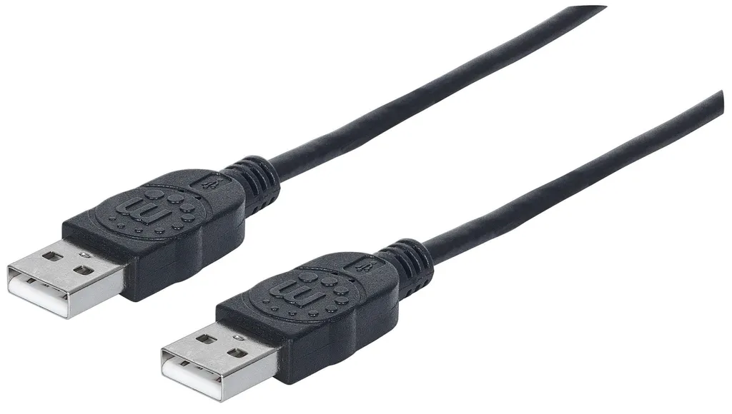 Cavo USB 2.0 Manhattan 1m A-A: Soluzione Economica per Periferiche USB