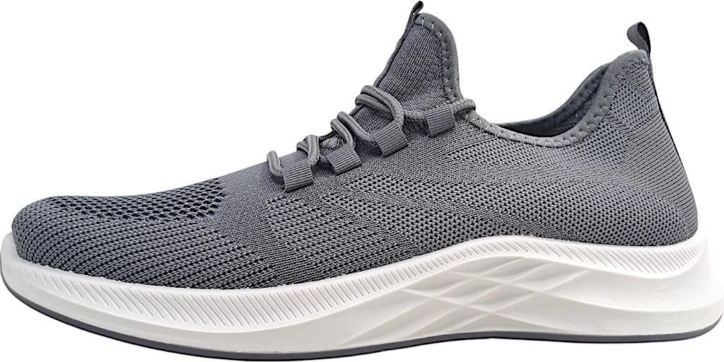 Post Xchange Herrenschuhe Slipper sportlicher Schnürer Grau Freizeit, Schuhgröße:43 EU