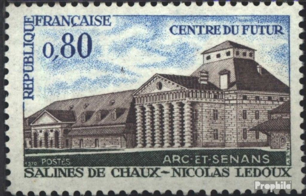 Briefmarken Frankreich 1970 Mi 1724 (kompl.Ausg.) gestempelt Königliche Saline