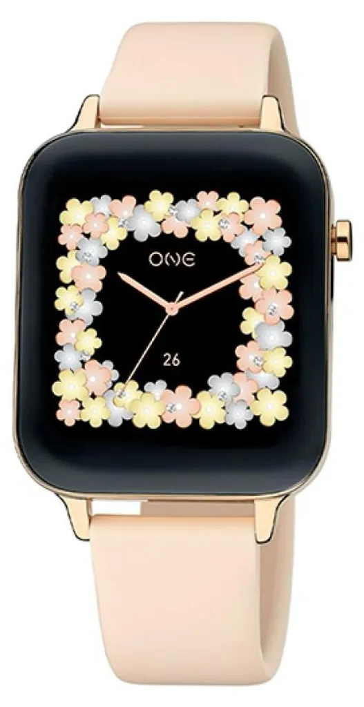 Montre connectée SMARTWATCH ONE : le coach sport et bureau OSW9401RS31L Rose