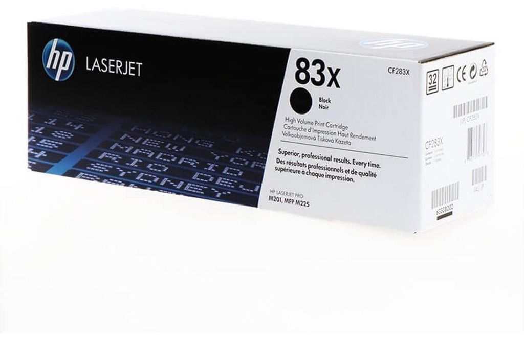 HP 83X oryginalny czarny wkład laserowy o wysokiej Zdjęcie produktu 