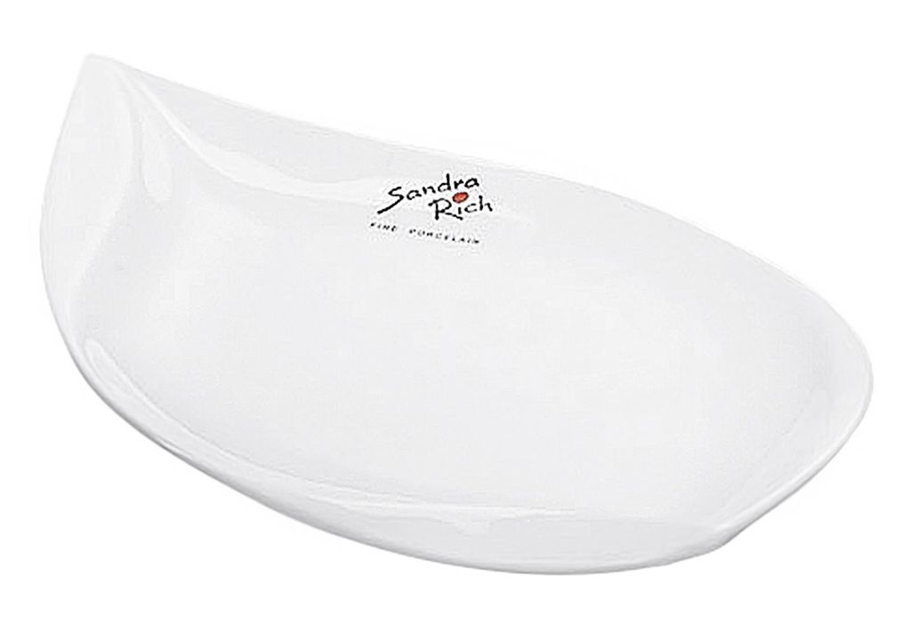 Sandra Rich 57-23 Schale 'Leaf' aus Porzellan, Produktbild 
