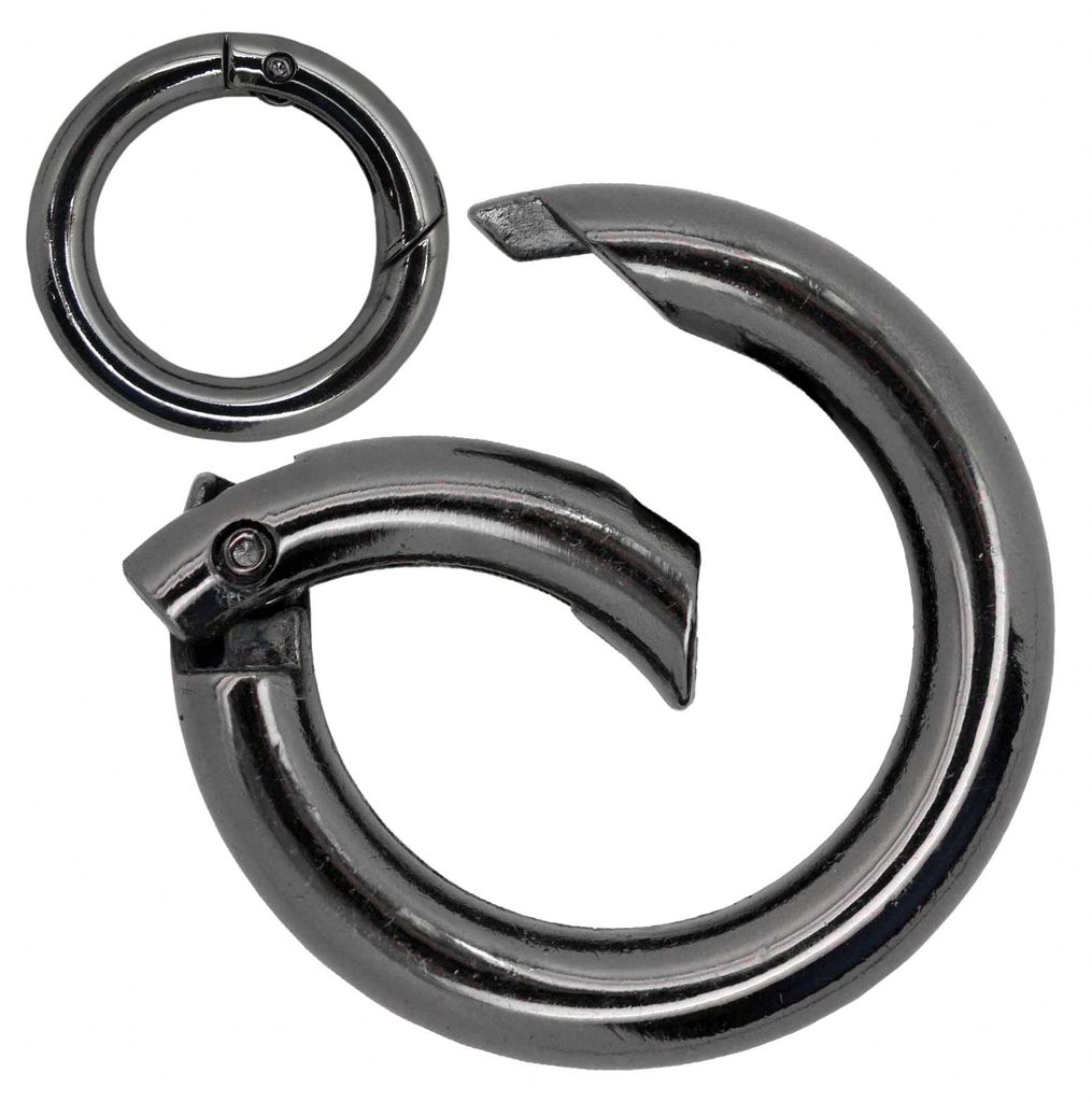 1 Ring Karabiner Innen-Ø18mm anthrazit
