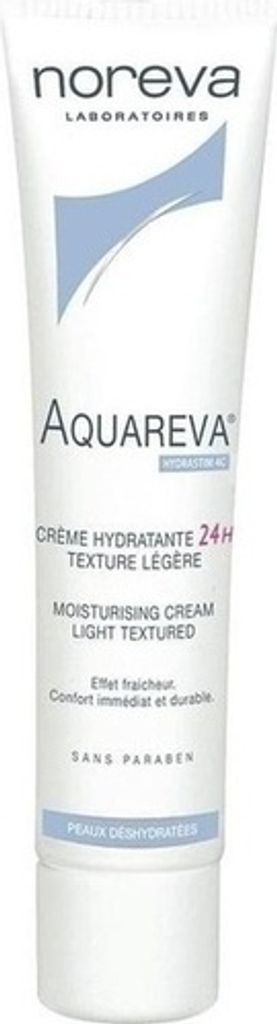 A product shot of a tube of moisturizer.