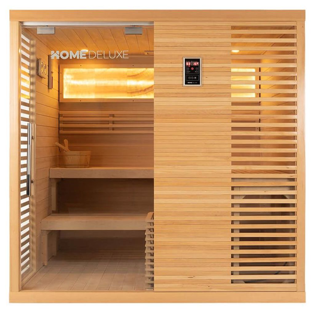 HOME DELUXE - Traditionelle Sauna - NEOLA - 200 x 160 x 200 Produktbild 
