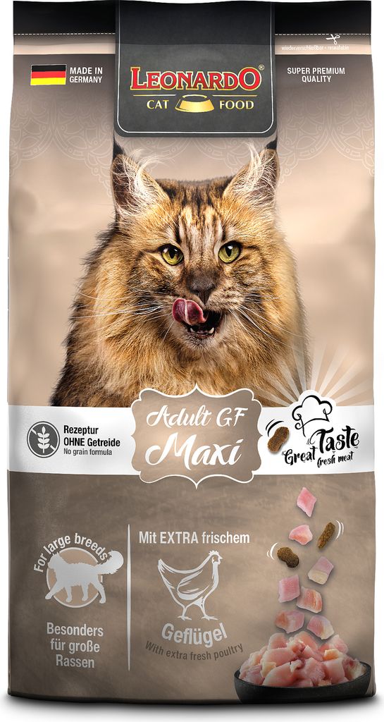 Leonardo Trockenfutter - Adult GF Maxi mit Geflügel - 7,5 kg
