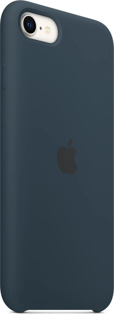 Évitez les rayures : Coque silicone iPhone SE Apple Bleu Abysse Ajustée