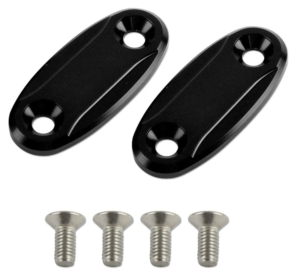 Support de rétroviseur de rechange noir pour moto de piste CBR954RR