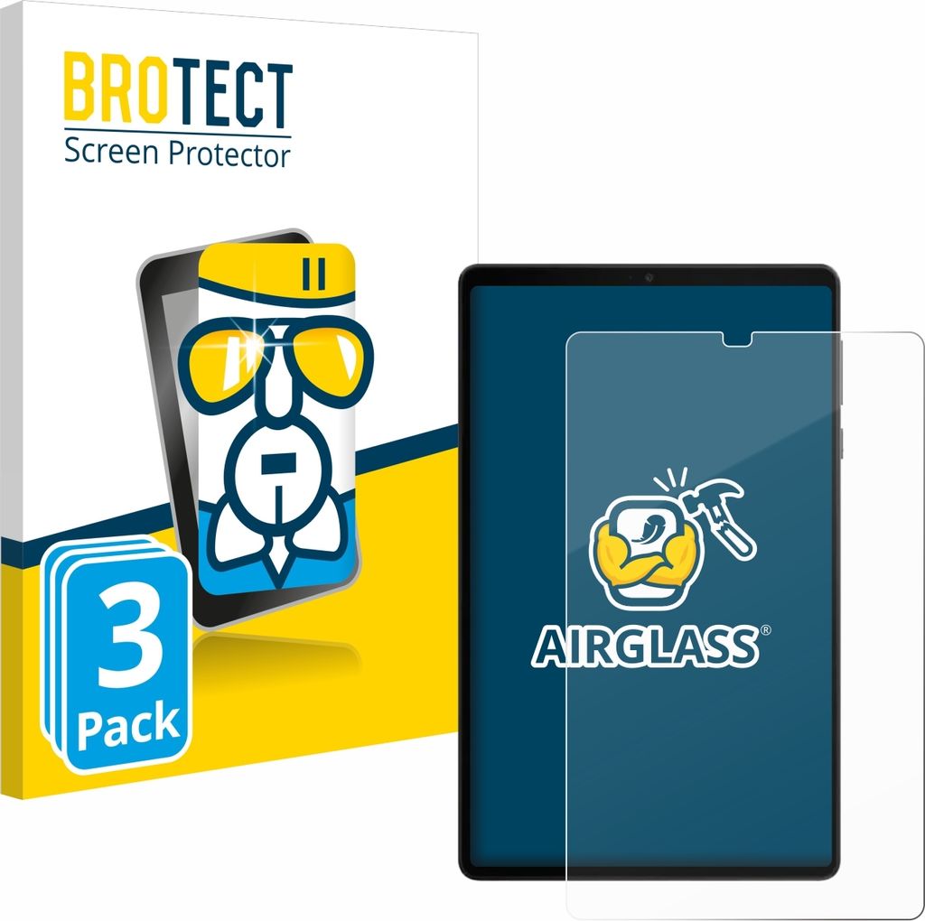 3x BROTECT Schutzglas für Lenovo Legion Tab Gen 3 Schutzfolie Panzer Folie Glas Display Schutz klar