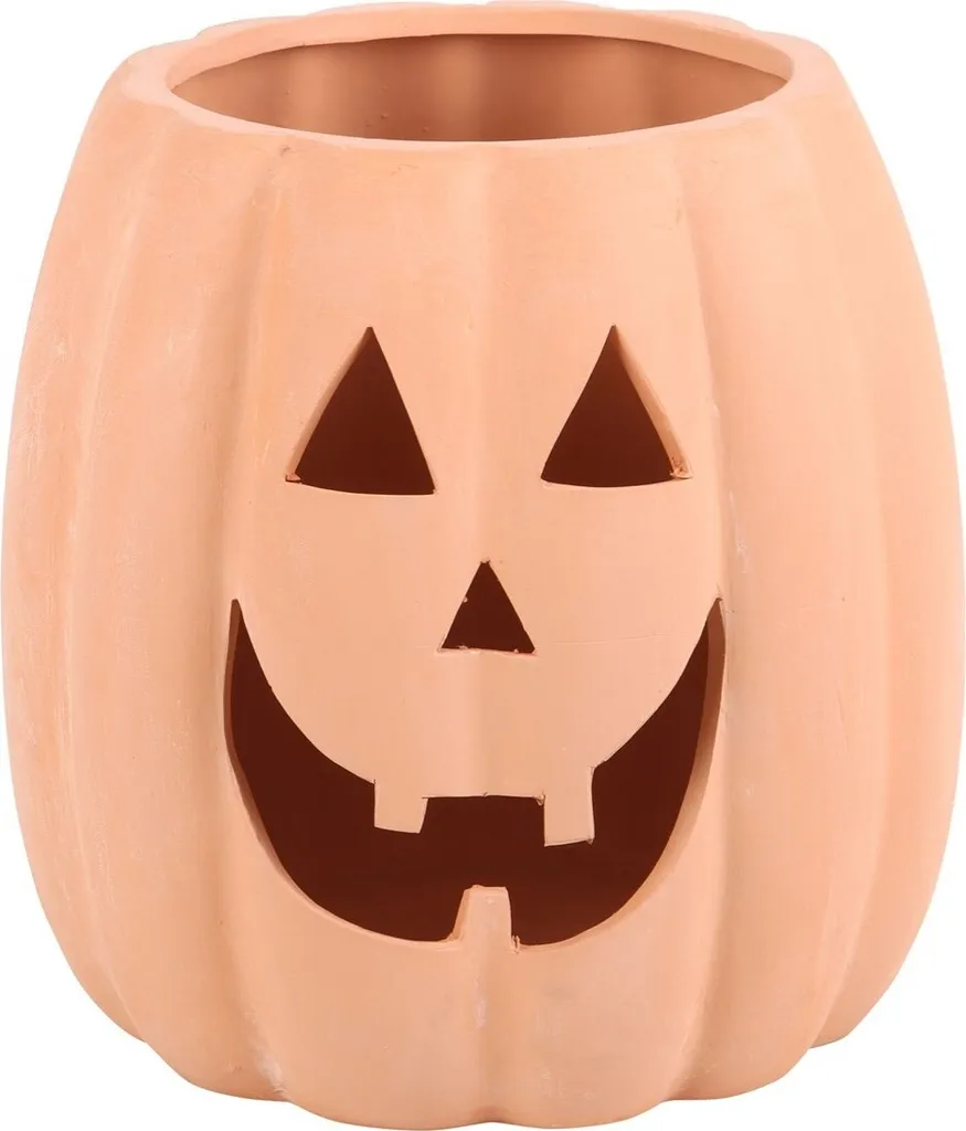 Déco Halloween Orange en Terre Cuite SD5987 Something Different 20cm