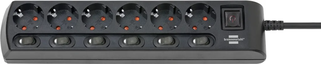 Multiprise 6 Prises avec Interrupteur pour Stopper le Gaspillage 2m - 5
