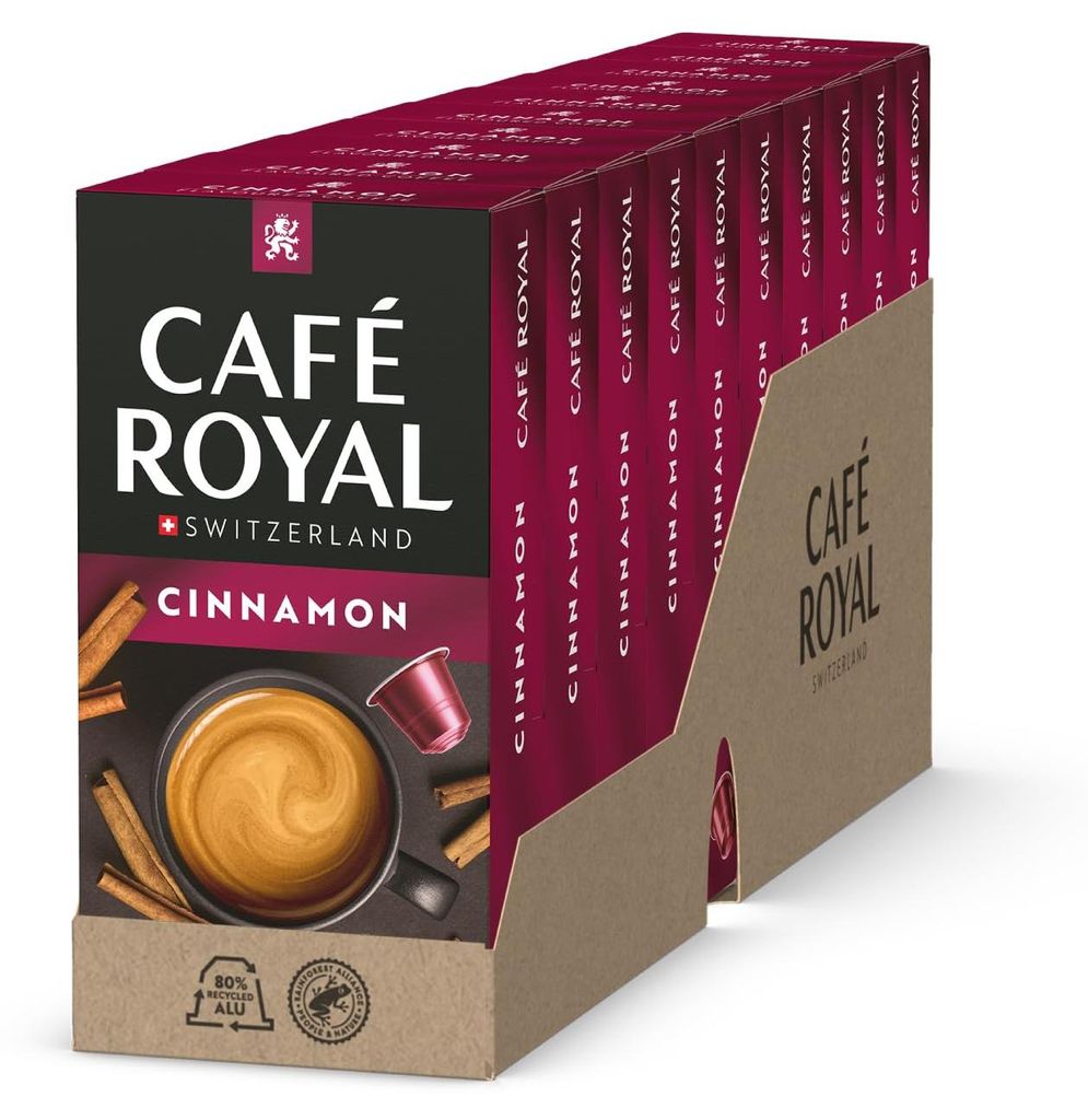 Café Royal Cinnamon 10x10 Kapseln Alu 1 Pack Produktbild 