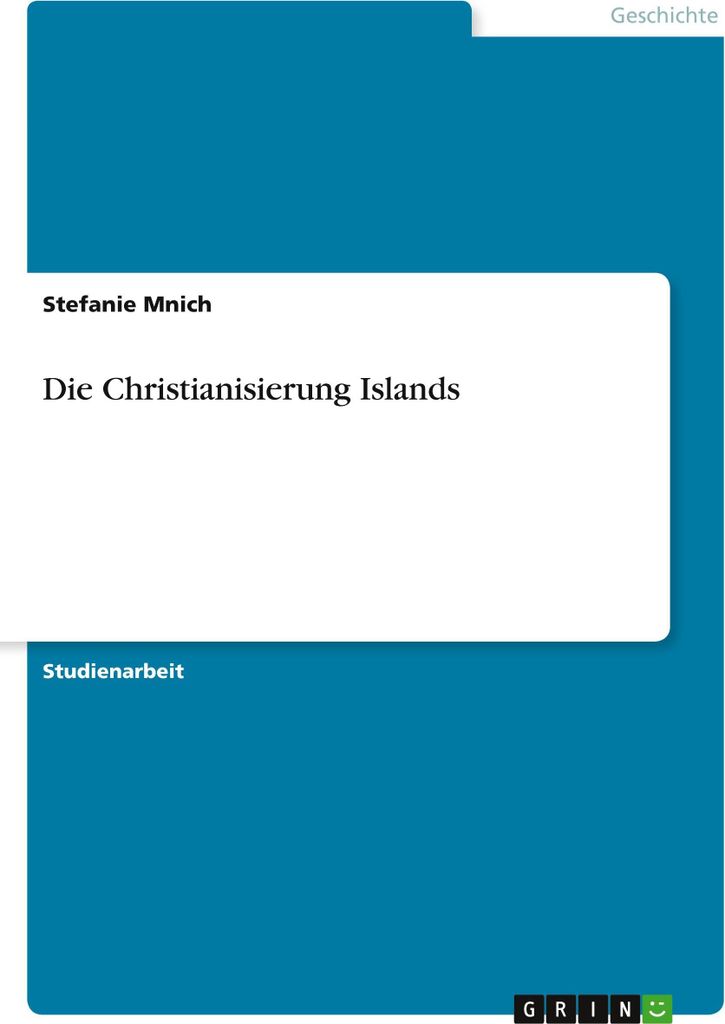 Die Christianisierung Islands