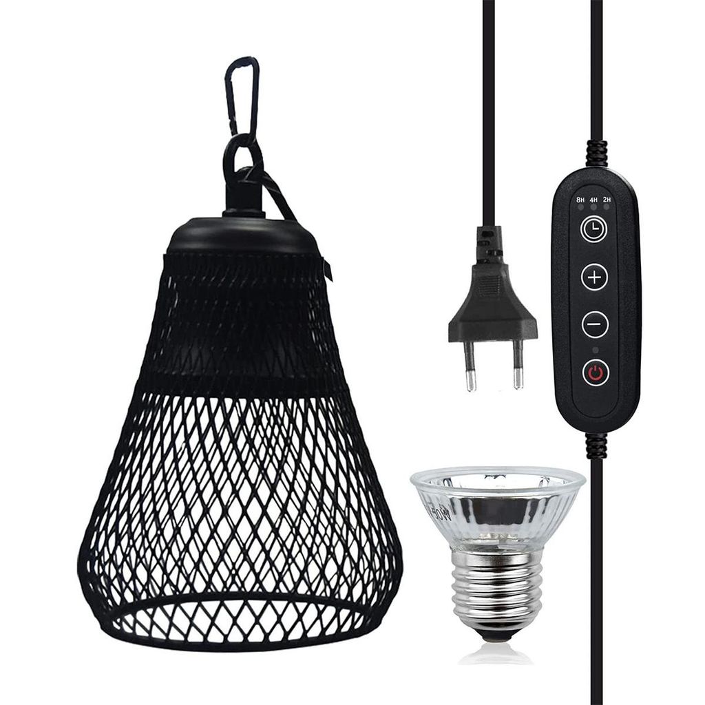 Heizlicht mit Timer Dimmbar, Schildkröte Wärmespotlampe, Produktbild 