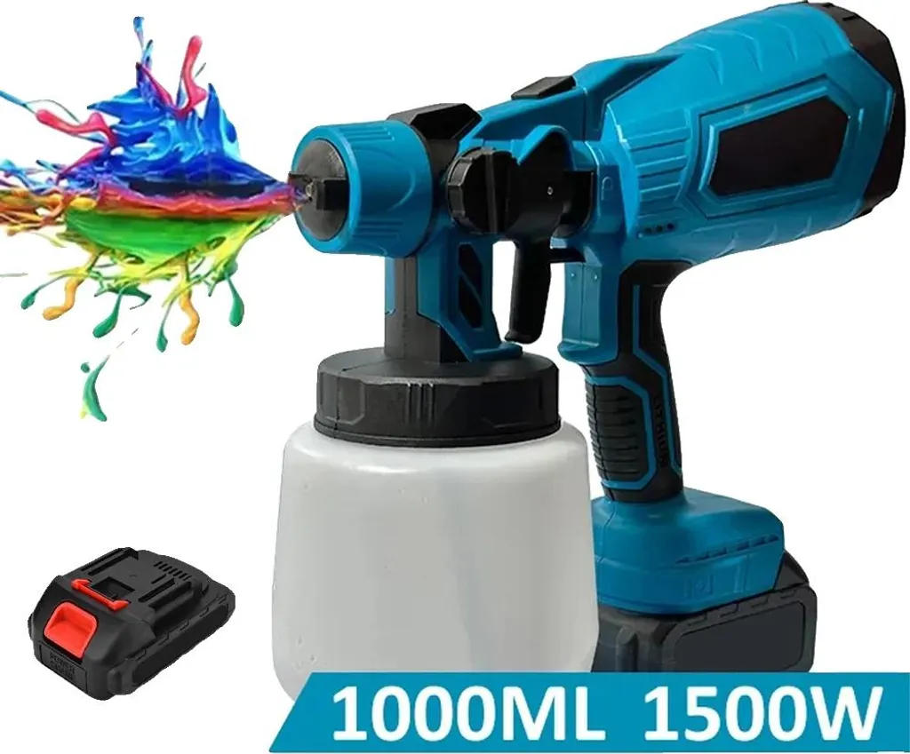 Pulvérisateur de peinture autonome pour peindre murs et plafonds sans fil