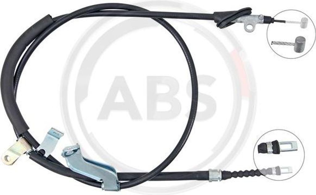 A.B.S. K14114 Seilzug, Handbremse OE 47560S82A51 kompatibel mit Accord