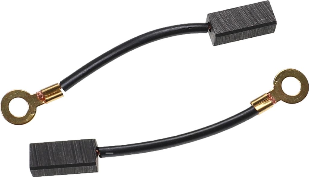 vhbw 2x Kohlebürste 6,3 x 5 x 14 mm kompatibel mit Fein MSD 636, AST 636, MSH 636 Elektrowerkzeug, Trennschleifer, Stichsäge