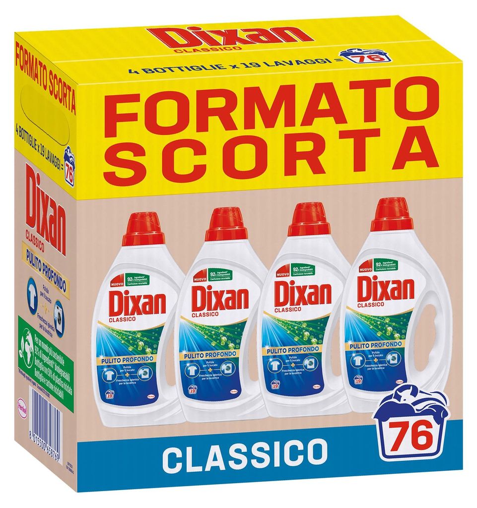 Dixan Klassisches Waschmittel für Waschmaschine, Produktbild 