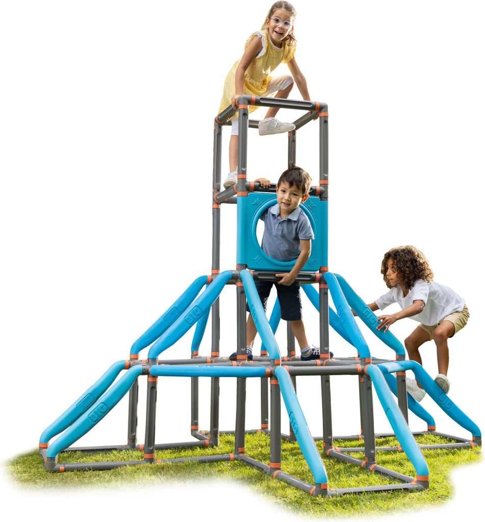 BIG Kraxxl The Giant Kletterturm - großes Klettergerüst Outdoor für Kinder von 3-7 Jahre