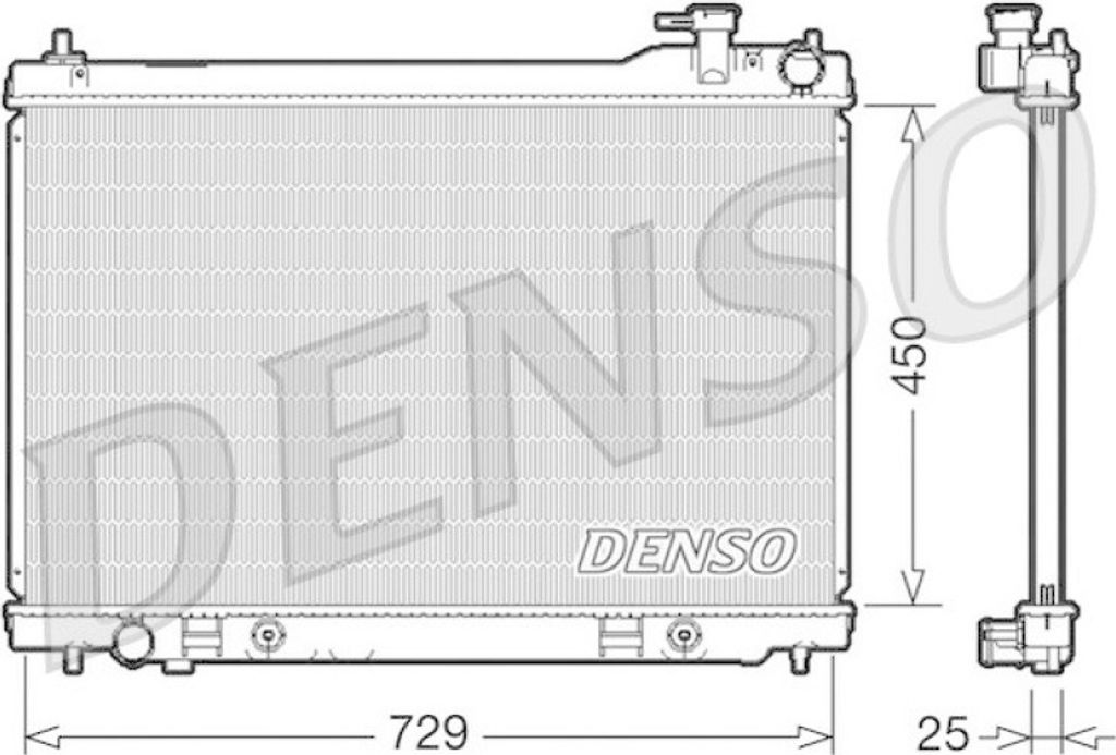 DENSO Kühler, Motorkühlung DRM46100
