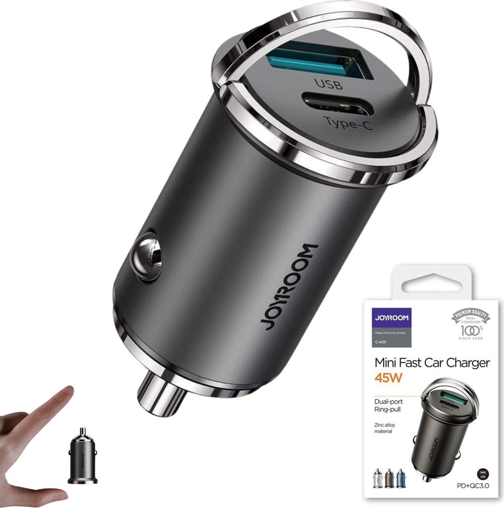 JOYROOM C-A35, Automatyczna, Zapalniczka, Szary Zdjęcie produktu 