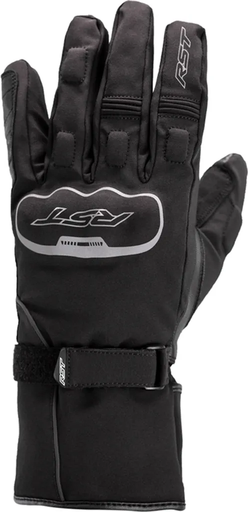 Gants RST Axiom noirs pour femme : Étanche, Coqués, Homologués CE