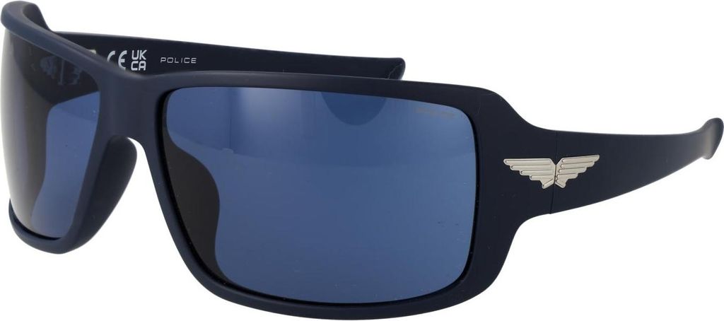 Police Sonnenbrille SPLN37 0C03 65 Herren Blau