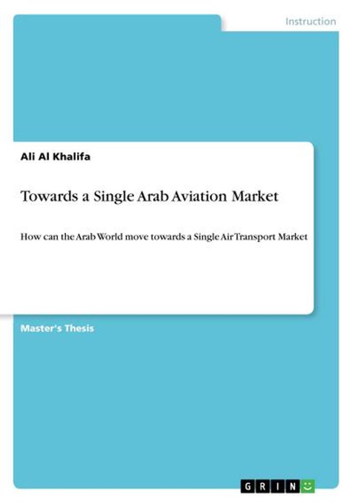 Towards a Single Arab Aviation Market
