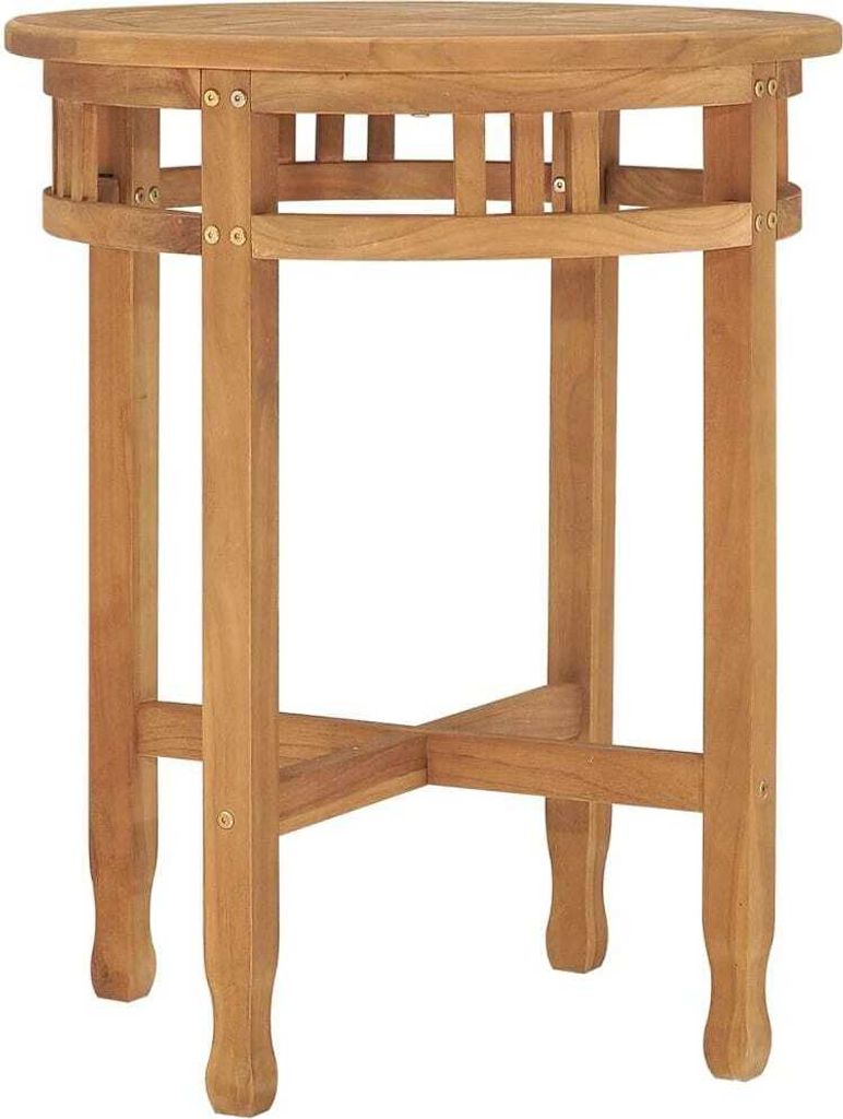 Bistrotisch Ø60x60 cm Teak Massivholz