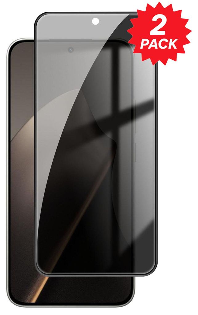 2x Privacy Schutzglas für Xiaomi 17T Pro Displayschutz 9H Produktbild 